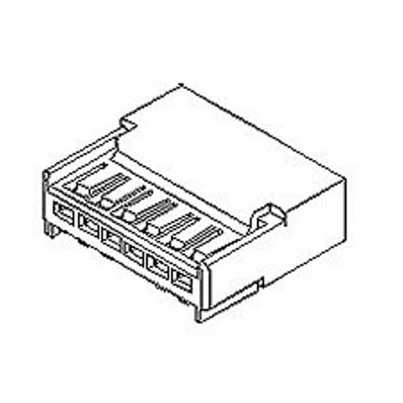 Molex Headers & Wire Housings Receptacle Housing 2 Tacle Housing 2.5 Ww 511110510